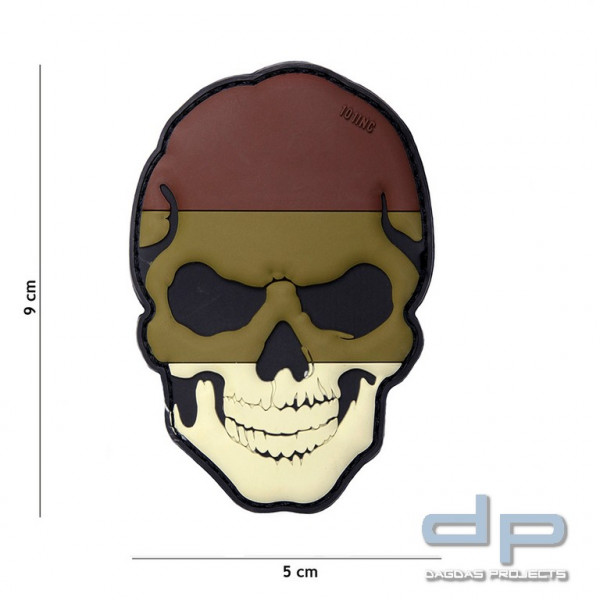 Emblem 3D PVC Skull Deutschland Camo
