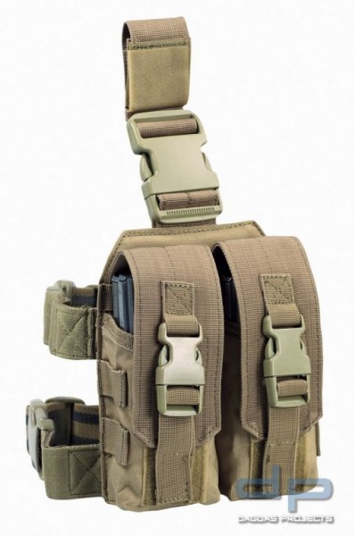 Condor Drop Leg M4 Mag Pouch Coyote