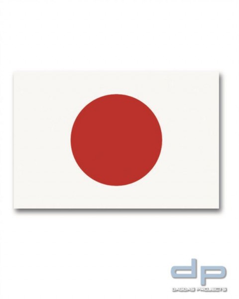 Flagge Japan 5 Stück
