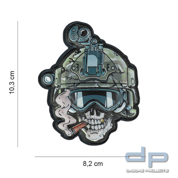 Emblem 3D UV Totenkopf Operator