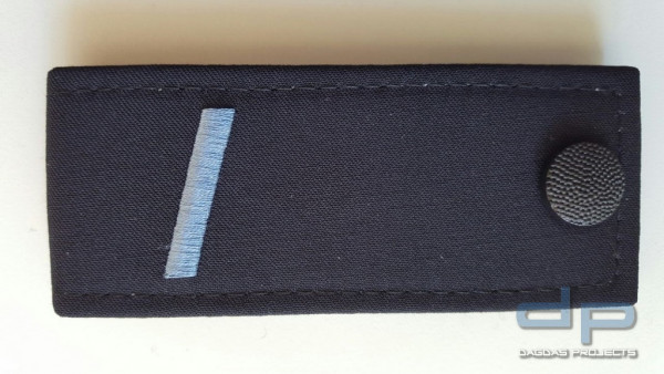 ETZEL Schulterklappen Paar mit Druckknopf Ausführung Baden-Württemberg 1 Balken blau