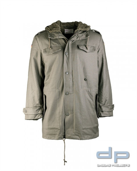 BW PARKA MIT FUTTER OLIV