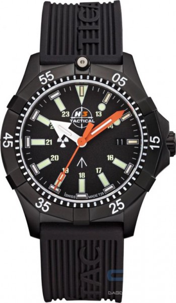 H3 TACTICAL Commander Diver H3 Uhr Silikonband