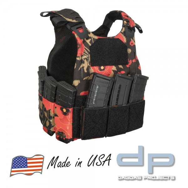 OTTE GEAR LVZ / OVT PLATE CARRIER – PLATTENTRÄGER POPPIES OF WAR