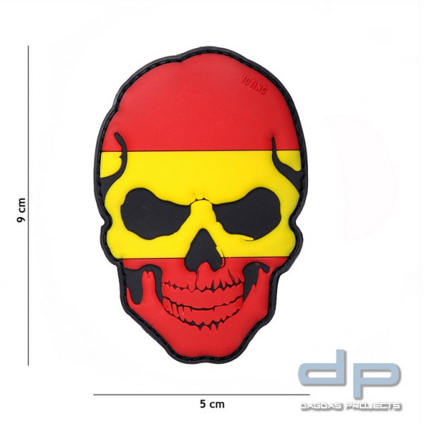 Emblem 3D PVC Skull Spanien