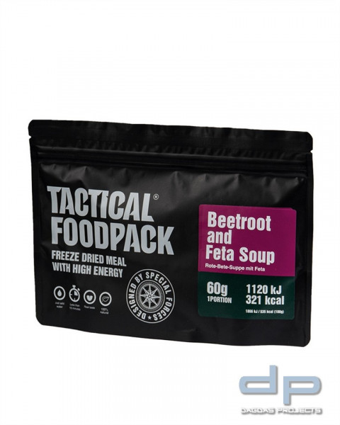 TACTICAL FOODPACK® BEETROOT SOUP WITH FETA VP2