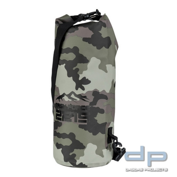 TF-2215 Trockensack 10L Tarnfarbe woodland