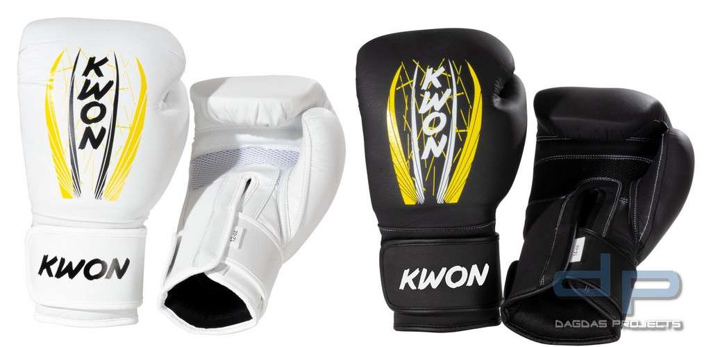 Kwon Boxhandschuhe Kick Thai in Schwarz und Wei | Handschuhe | Bekleidung  | KWON und DANRHO Markensportartikel | Alle Kategorien | Dagdas Projects  Behrdenausrster