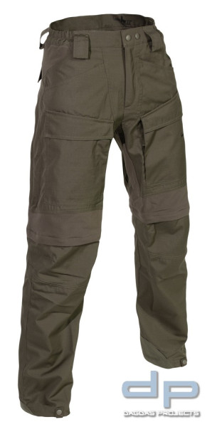 Gamsbokk MountainHigh Zippoff Trekkinghose in Steingrauoliv