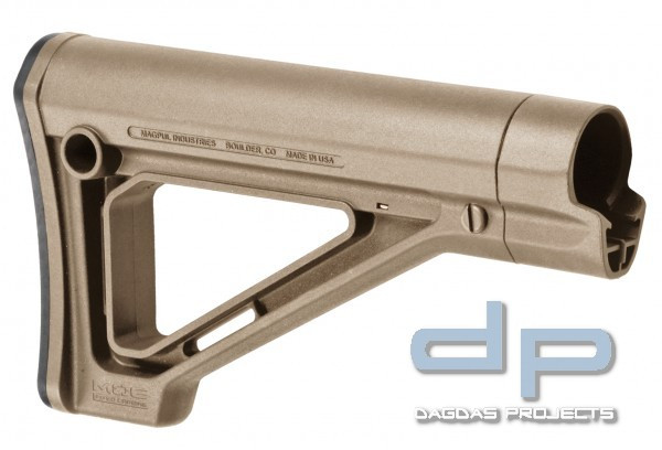 Magpul MOE® Fixed Carbine Stock (Karabiner Schaft MIL-SPEC) in verschiedenen Farben