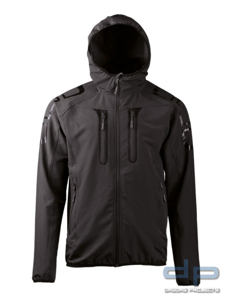 MIL-TEC® Flex-Tech Kapuzenjacke -Dynamic Force- in Schwarz und Oliv