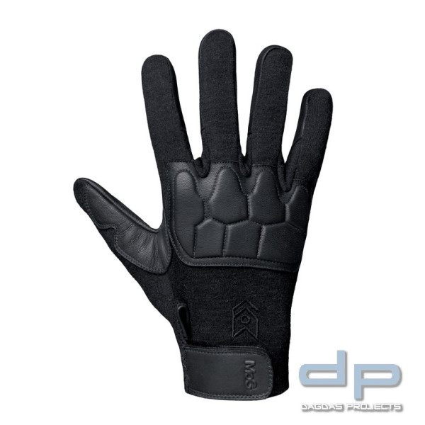 Master of Gloves Flammhemmender taktischer Diensthandschuh 2ndSkin FR 8127 in Schwarz
