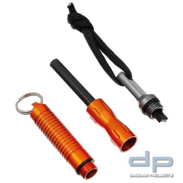 Feuerstarter, Zündstein, &quot;Compact&quot;, orange