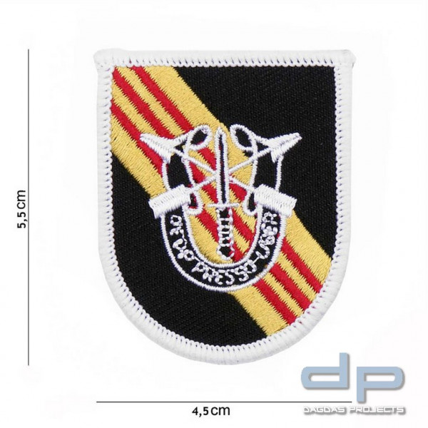 Emblem Stoff Special Forces De Oppresso Liber