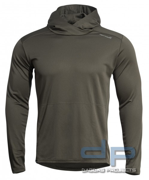 Pentagon Orion Activity Shirt (leichter Sweater) in Steingrauoliv, Größe: 2XL