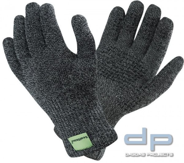 SealSkinz Waterproof Cutresistant Ultra Grip Glove Grau