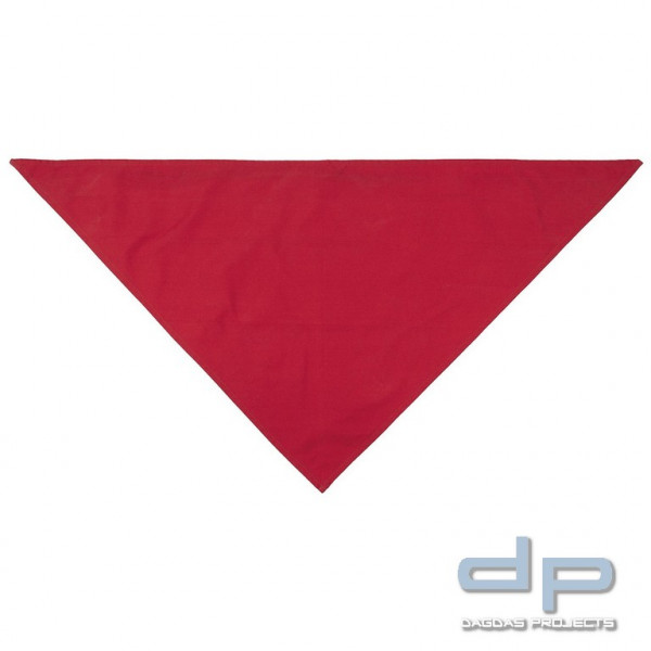 Brittisches Dreieckstuch, rot, Gr. 105 x 50 cm, neuwertig VPE 10