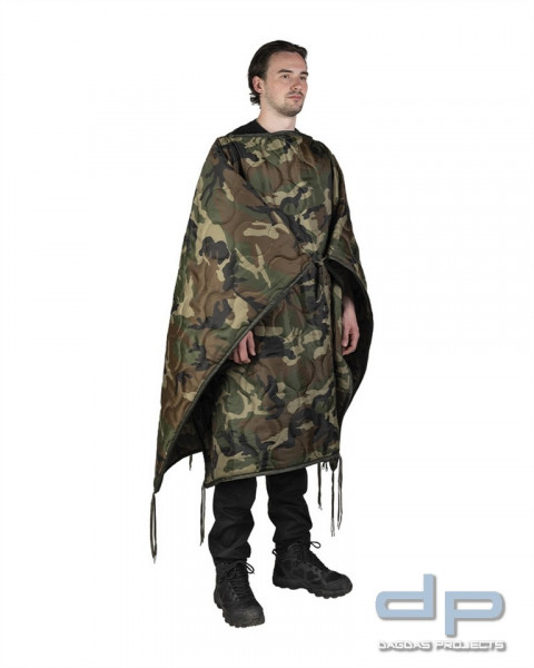 PONCHO LINER ′MULTIFUNCTION′ WOODLAND VPE 2