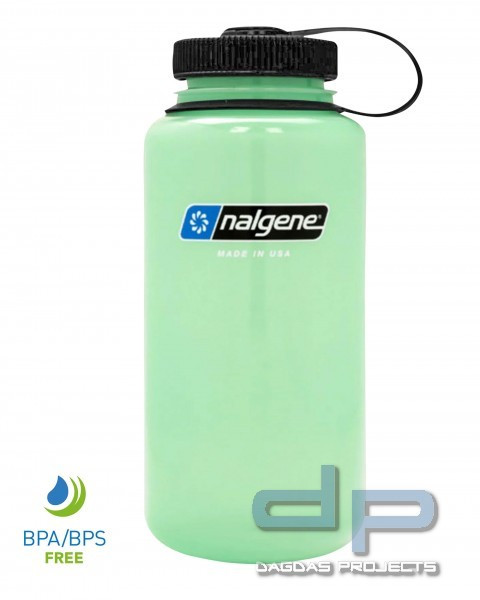 NALGENE TRINKFLASCHE WEITHALS GLOW 1 L &quot;SUSTAIN&quot;