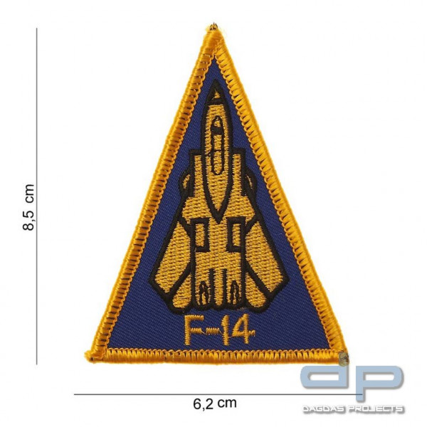 Emblem Stoff F-14 (Gold)
