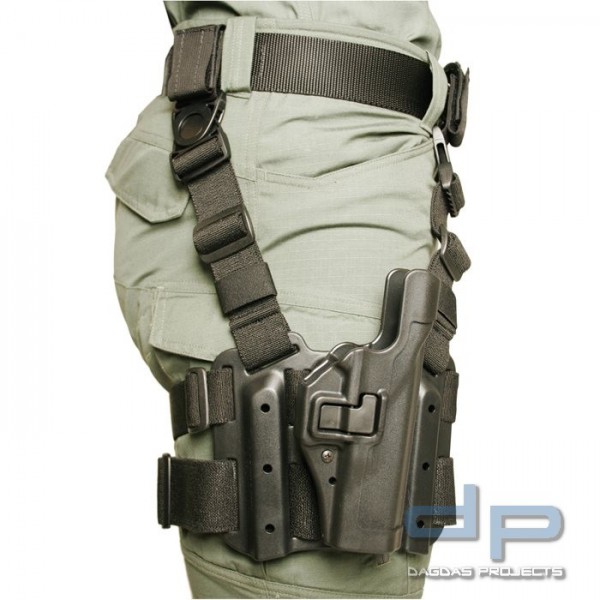 BLACKHAWK Serpa Level 2 Tactical Holster Farbe:Schwarz, Waffentyp: Beretta 92/96/M9/M9A1