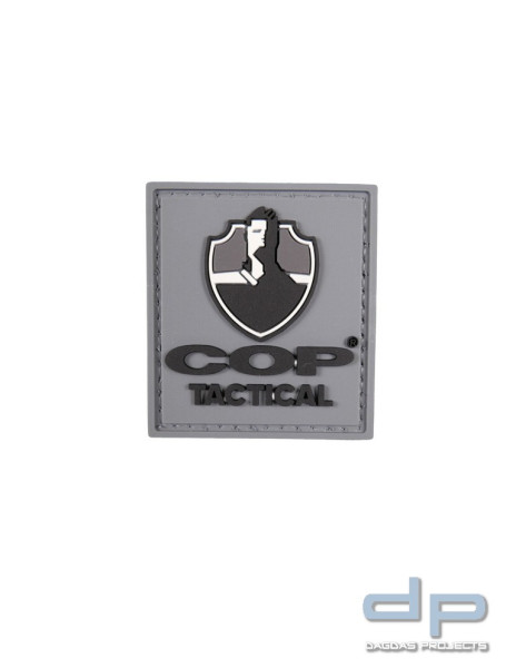 Klettabzeichen COP TACTICAL® - gummiert (46 x 50 mm)