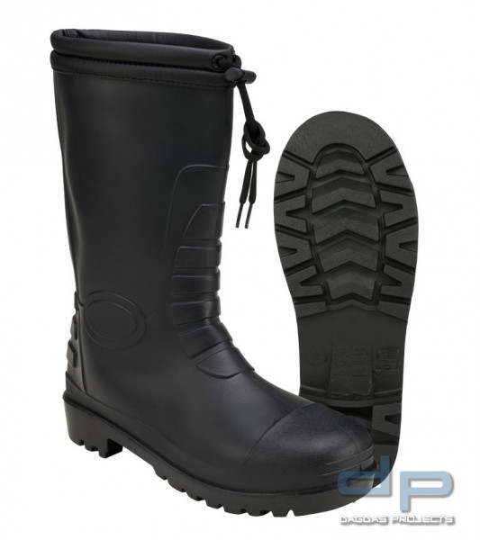Rainboot All Seasons in Schwarz und Oliv