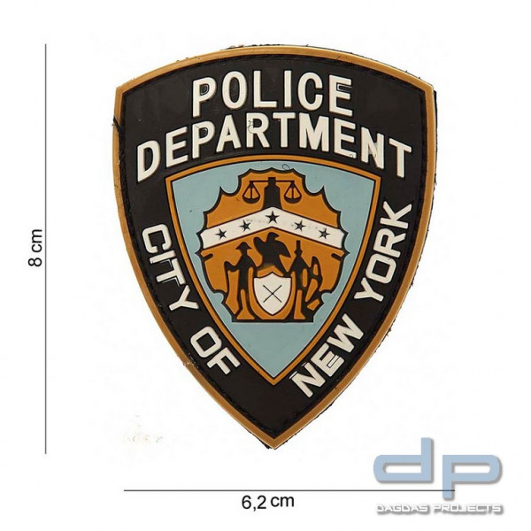 Emblem 3D PVC Police Department