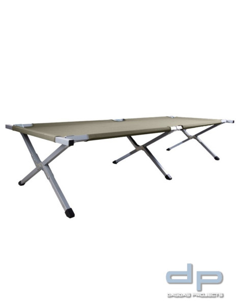 MIL-TEC® Feldbett, Stahl, 190x65 cm, bis 200kg, inkl Tasche