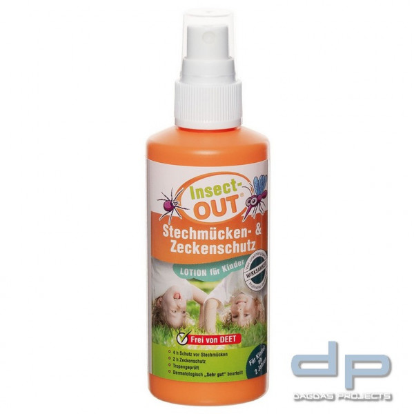 Insect-OUT, 100 ml, Kinder, Stechmücken-Zeckenschutz