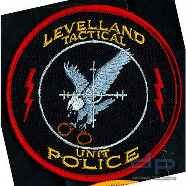 Stoffaufnäher - Levelland Police (Texas) - Tactical Unit
