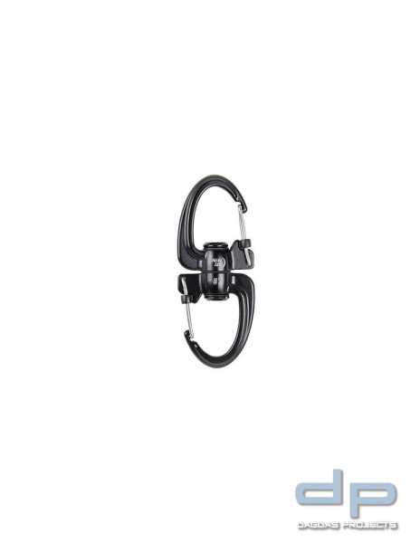 NiteIze(TM) Doppel-Karabiner S-Biner® - 360 Grad drehbar, SlideLock® , Größe 2