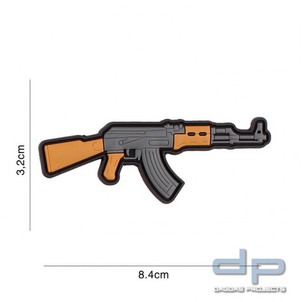 Emblem 3D PVC AK47