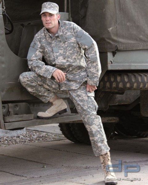 US FELDJACKE ACU AT-DIGITAL GEBRAUCHT VPE 5