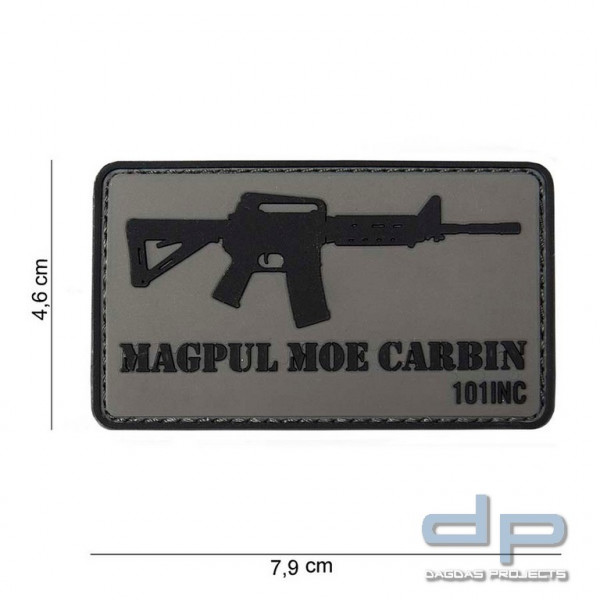 Emblem 3D PVC Magpul moe carbin