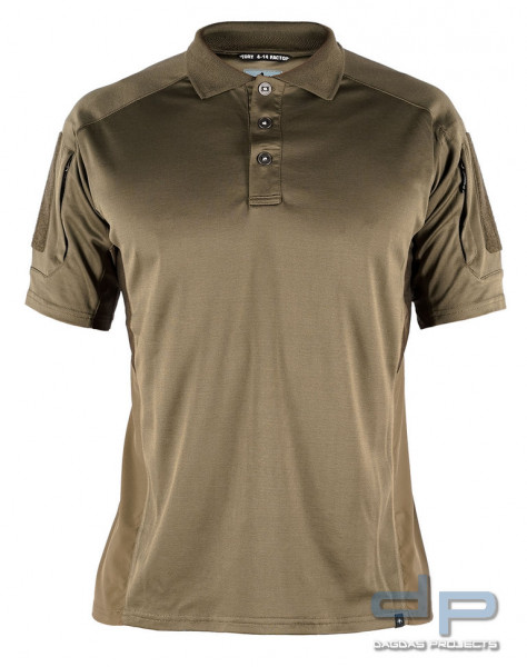 4-14 FACTORY POLO SHIRT PERFORMANCE in Ranger Green oder Coyote