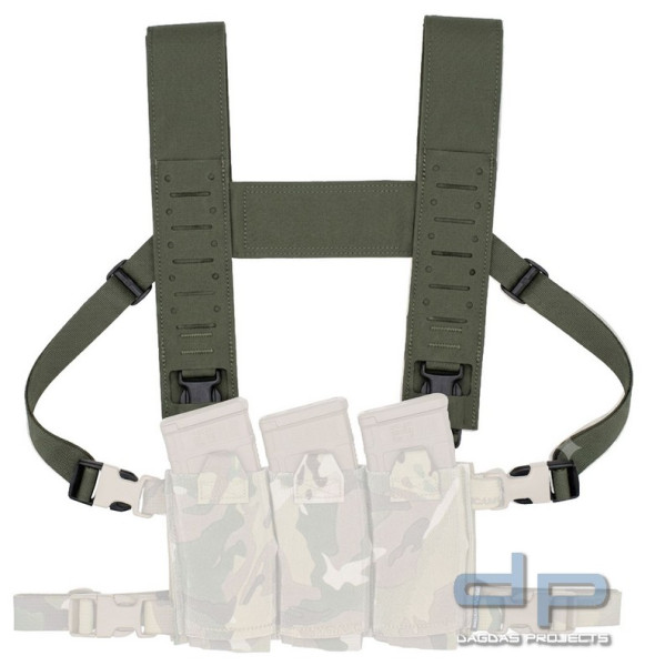 Spiritus Systems - Fat Strap Mk4 (H-Gurt Chest Rig) Ranger Green