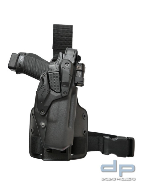 BIANCHI® 3004SPVE Taktisches Oberschenkelholster, SP10-Beinplatte, D-Ring