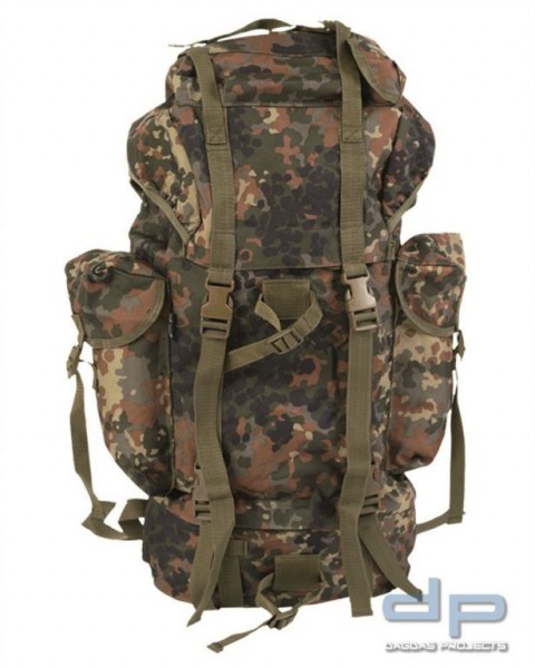 BW Kampfrucksack Import flecktarn 35 Liter VPE 2