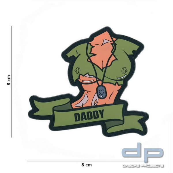Emblem 3D PVC Daddy girl #8137