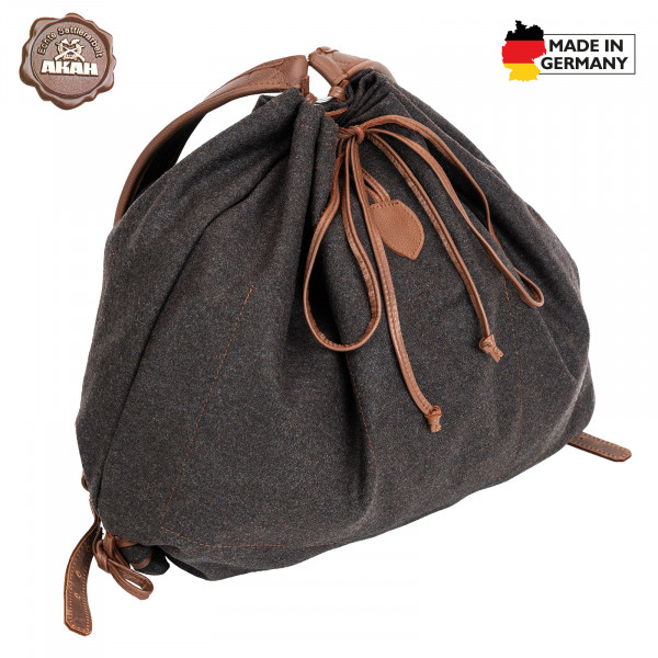 AKAH Gebirgsrucksack Loden/Elch-Leder