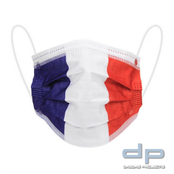 Mund Maske France 10 pack
