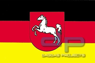 Flagge BL Niedersachsen