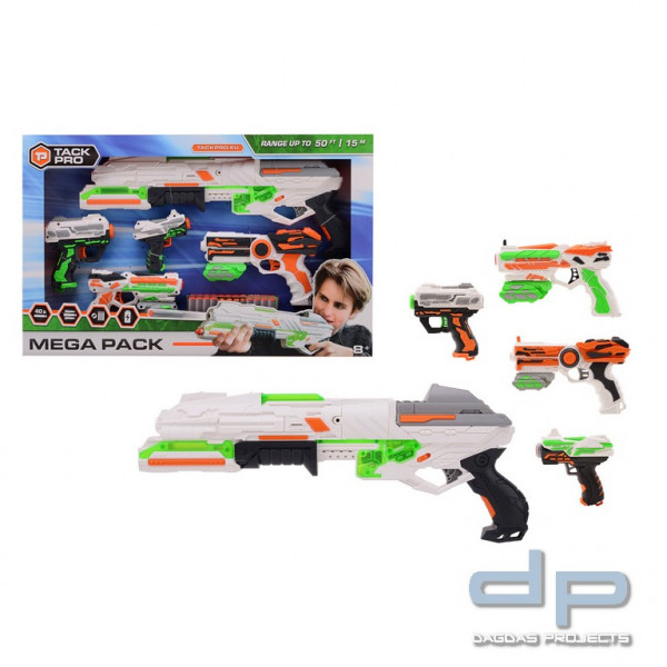 Tack Pro mega blaster pack met 40 pijlen 31063