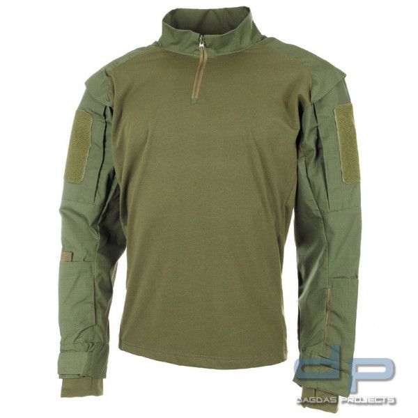 US Tactical Hemd, langarm, oliv