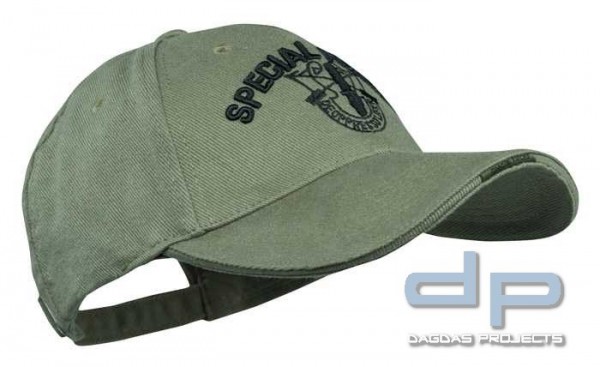 Baseball Cap Oliv Special Forces