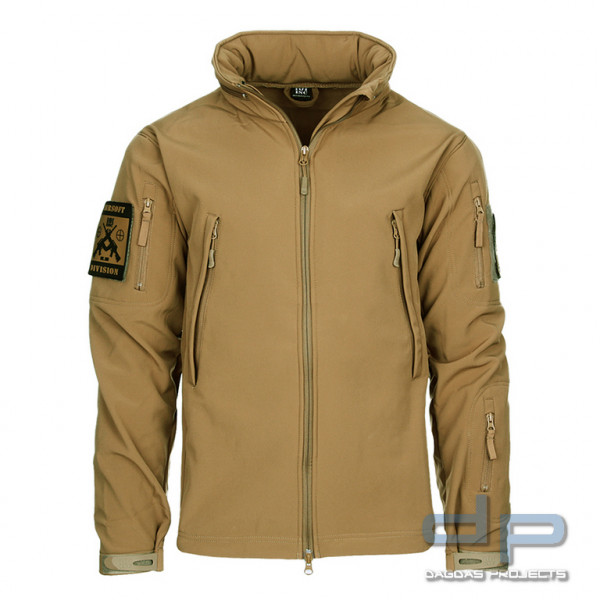 Softshell Jacke tactical in verschiedenen Farben