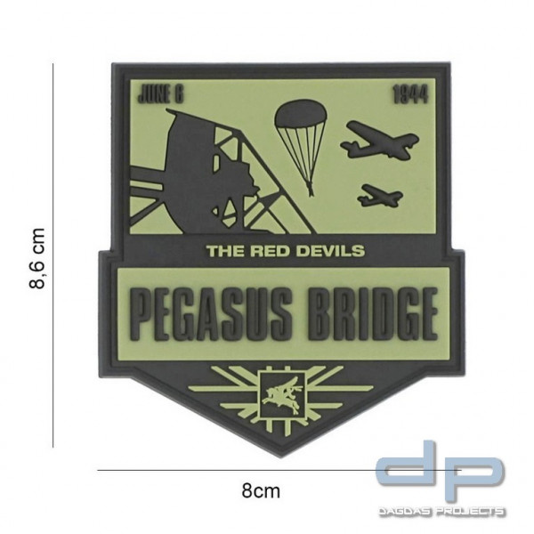 Emblem 3D PVC Pegasus Bridge #7123