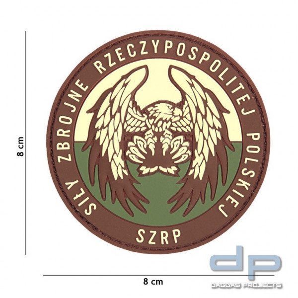 Patch 3D PVC SZRP multi