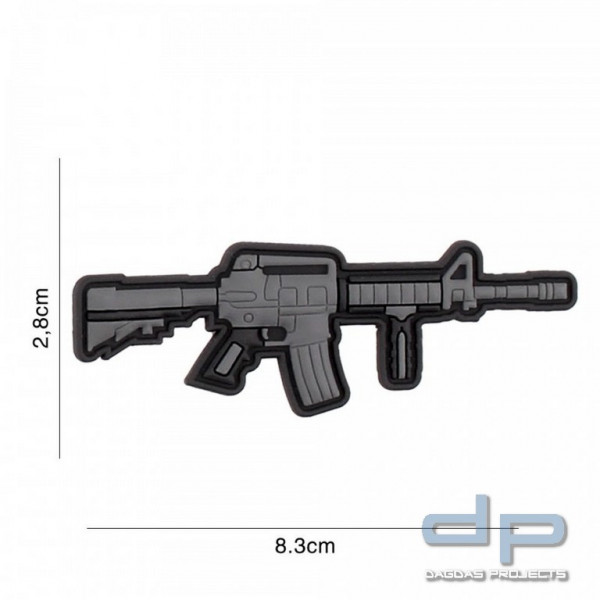 Emblem 3D PVC MS/AR-15